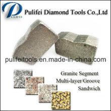 Stone Cutting Segment for Granite Saw Blade Granite Tools